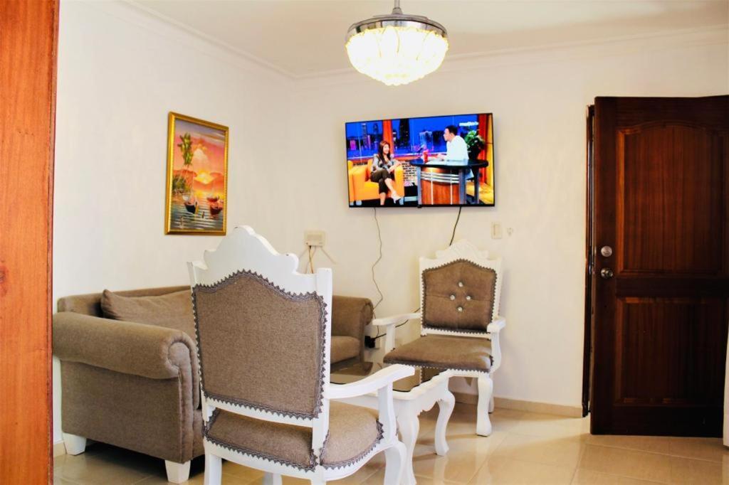 Apartamento Los Rieles Santiago De Los Caballeros Bagian luar foto